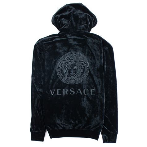 versace velour medusa tracksuit|Versace Velour Medusa Tracksuit Black .